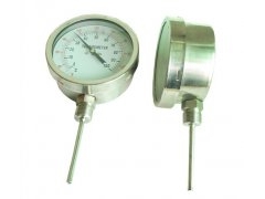 高溫防腐全不銹鋼雙金屬溫度計